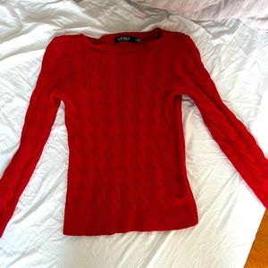 Ralph Lauren small red sweater